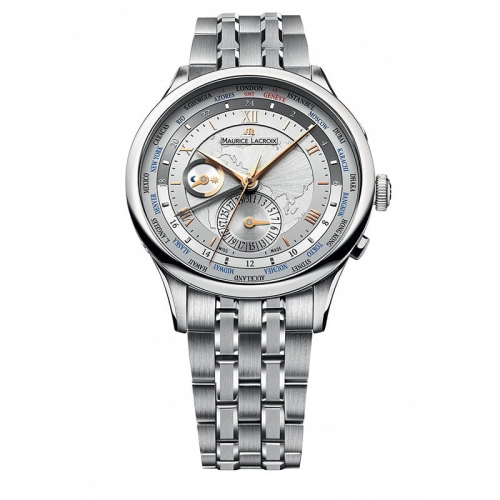 Zegarek Maurice Lacroix Masterpiece Worldtimer MP6008-SS002-110