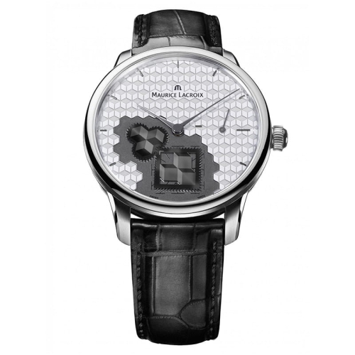 Zegarek Maurice Lacroix Masterpiece Square Wheel Cube MP7158-SS001-909-1
