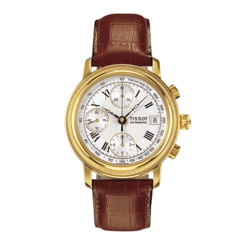 Zegarek Tissot Bridgeport Gold Automatic T71343533