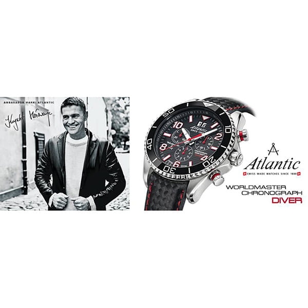 Zegarek męski Atlantic Worldmaster Diver Chrono 55470.47.65RC Twoje Zegarki