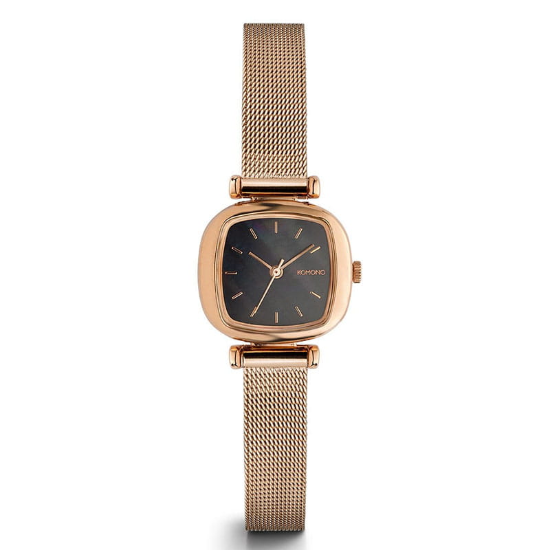 Komono Moneypenny Royale Rose Gold Black KOMW-1244 Twoje Zegarki