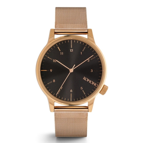 Zegarek Komono Winston Royale Rose Gold Black KOM-W2354