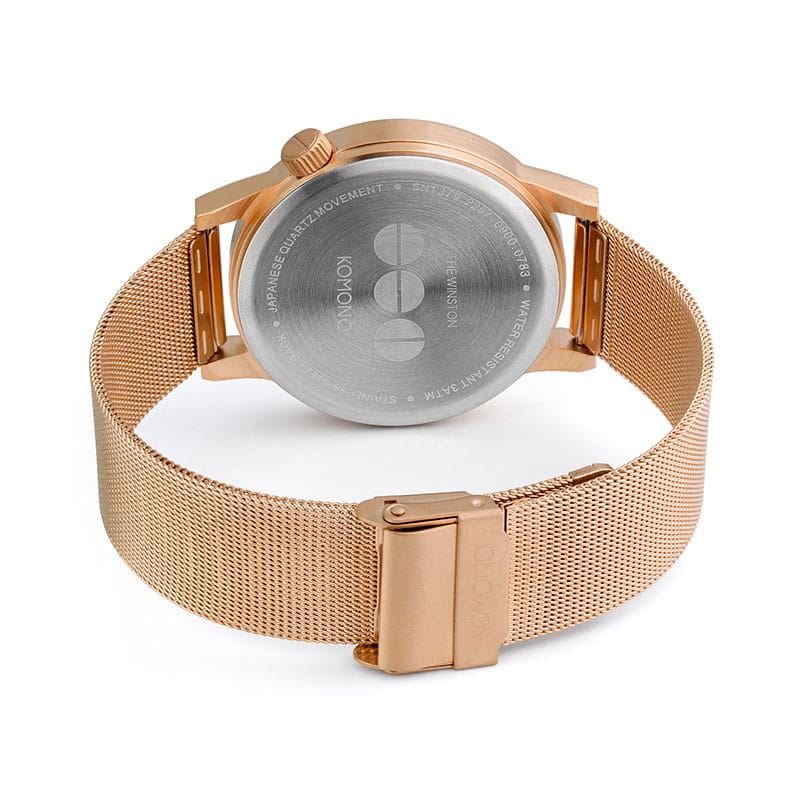 Komono Winston Royale Rose Gold Black KOM-W2354 Twoje Zegarki