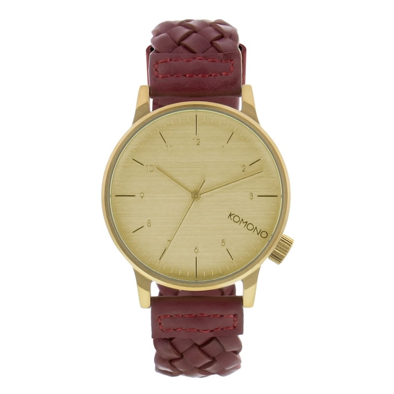 Komono Winston Woven Burgundy KOM-W2030 Twoje Zegarki