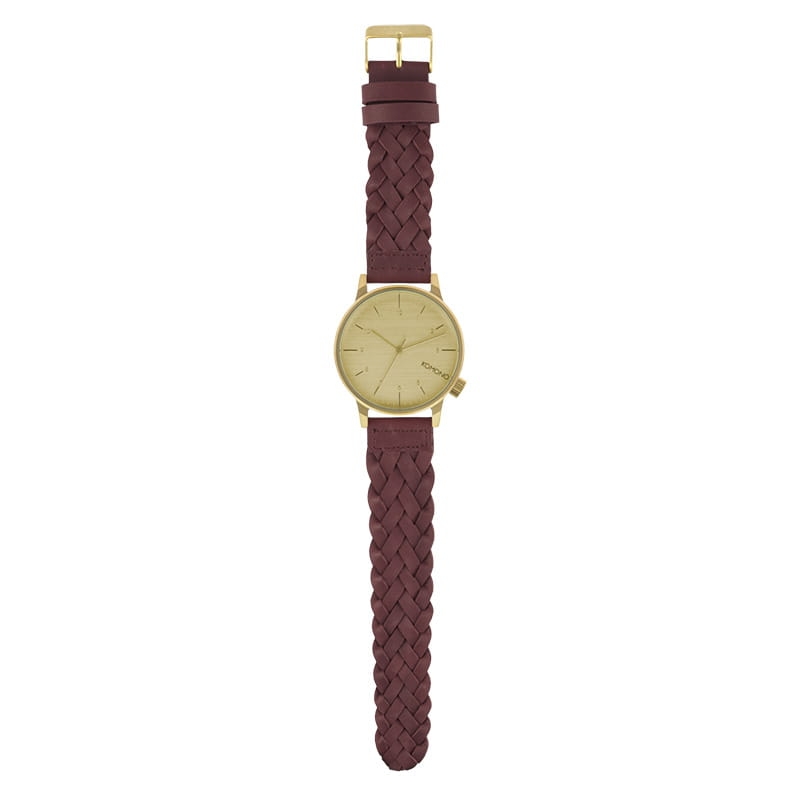 Komono Winston Woven Burgundy KOM-W2030 Twoje Zegarki