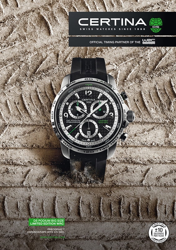 Certina DS Podium Chronograph WRC 2015 Limited Edition C001.647.17.207.10 Twoje Zegarki