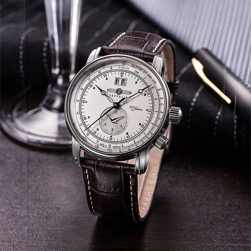 Zeppelin 100 Jahre Dual Time 76401 Twoje Zegarki