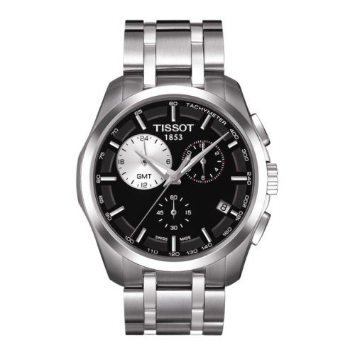 Zegarek Tissot Couturier Quartz GMT T0354391105100