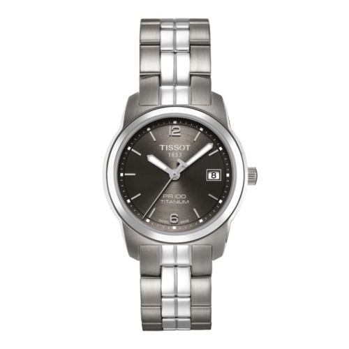 Zegarek Tissot PR 100 Quartz Lady Titanium T0493104406700