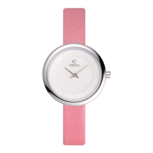 Zegarek Obaku Stille Pink V146LCIRP