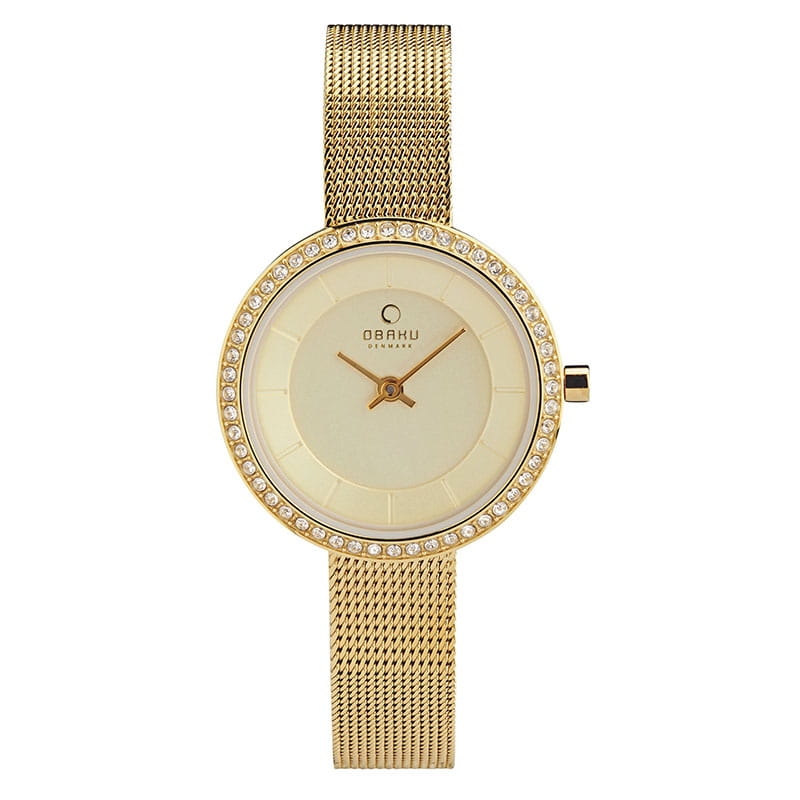 Obaku Stille Glimt Gold V146LGGMG2 Twoje Zegarki