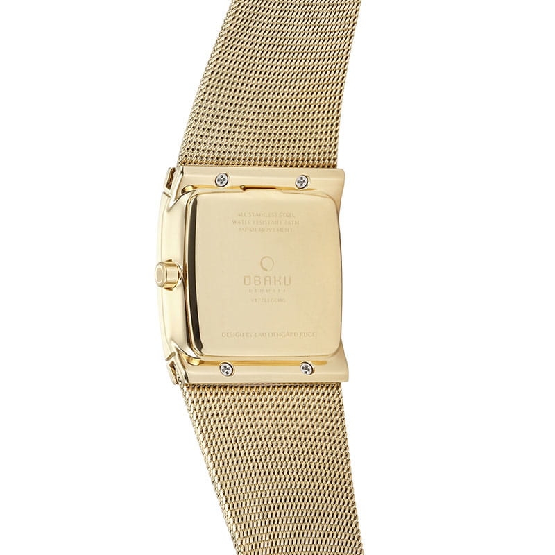 Obaku Lund Glimt Gold V172LEGGMG Twoje Zegarki