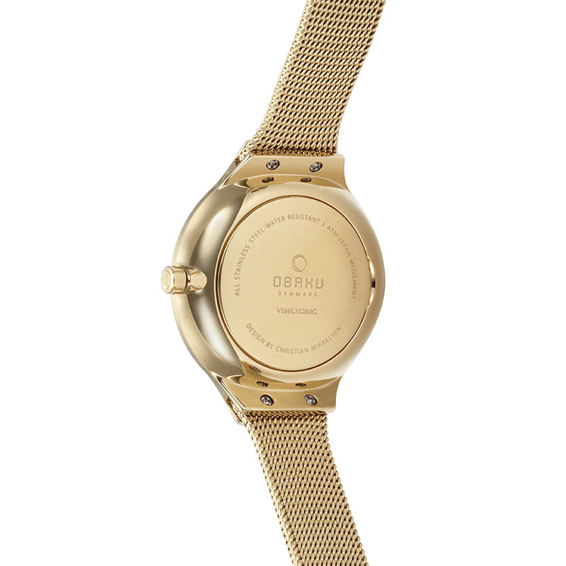 Obaku Ekko Gold V166LXGIMG Twoje Zegarki
