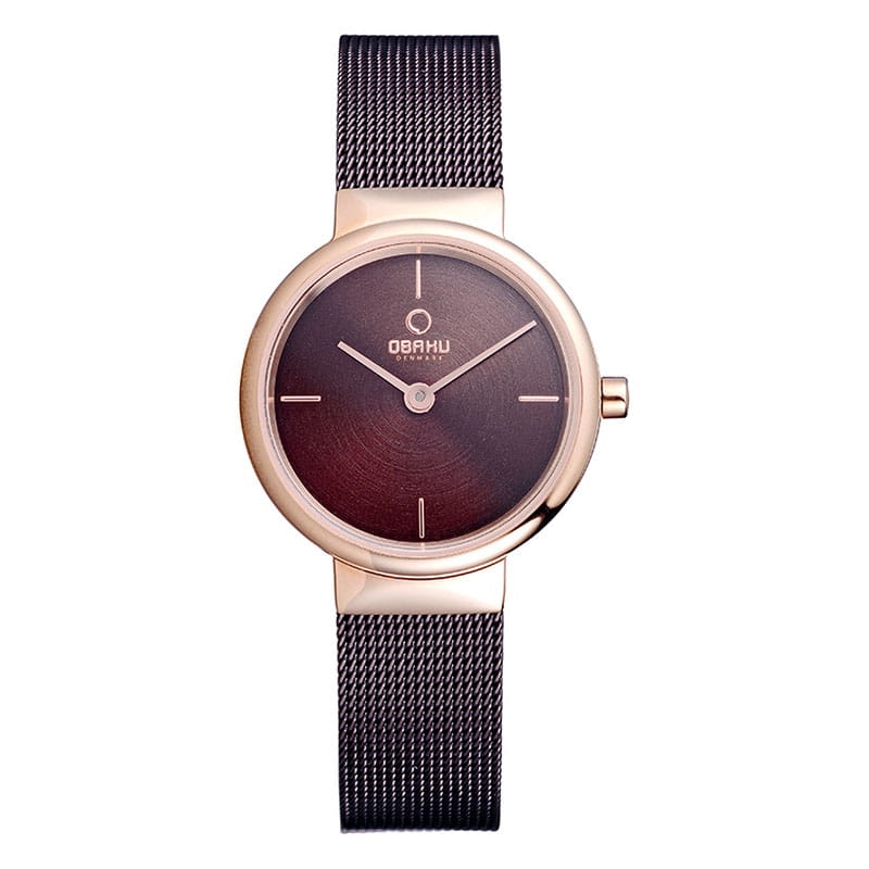 Obaku Klar Lille Walnut V153LVNMN Twoje Zegarki