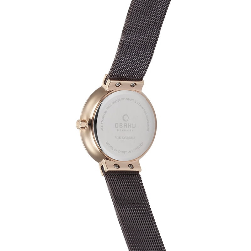 Obaku Klar Lille Walnut V153LVNMN Twoje Zegarki