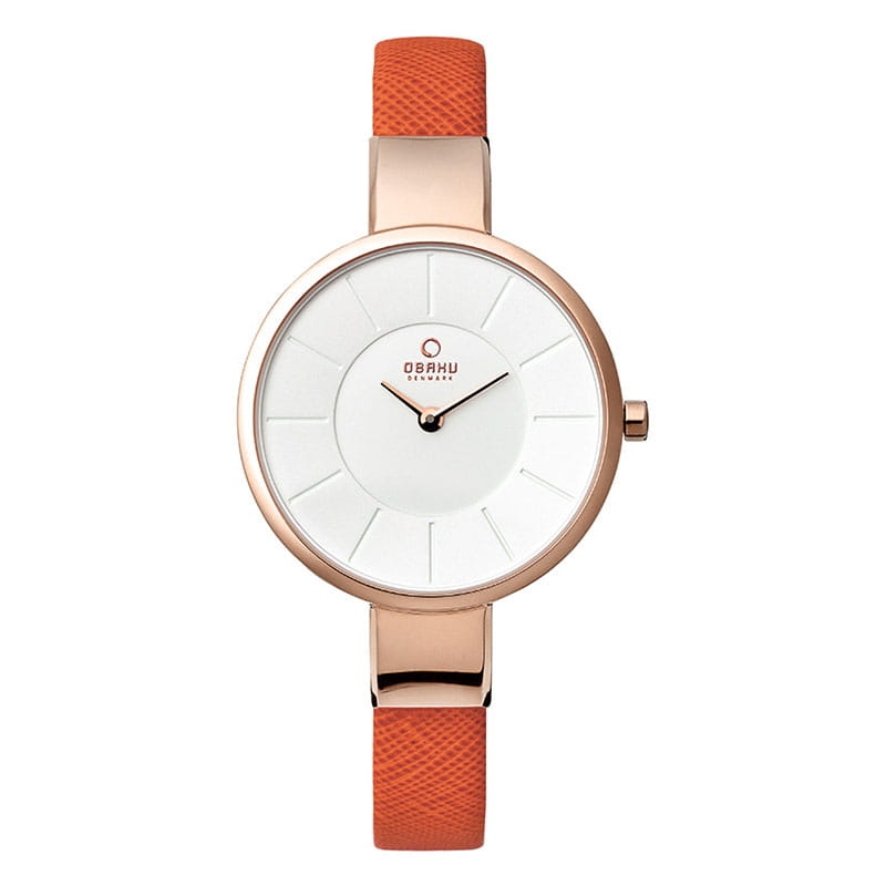 Obaku Sol Pumpkin V149LVIRO Twoje Zegarki