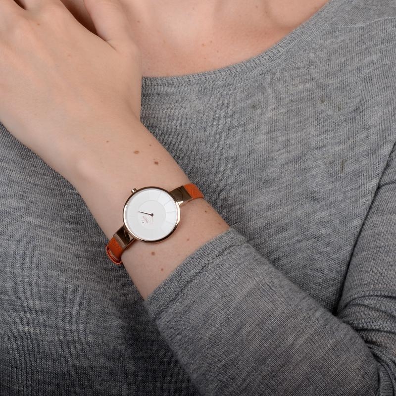 Obaku Sol Pumpkin V149LVIRO Twoje Zegarki