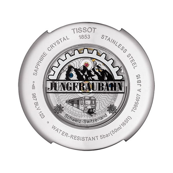 Zegarek Tissot Luxury Automatic Junghfraubahn Gent T0864071106110 Twoje Zegarki