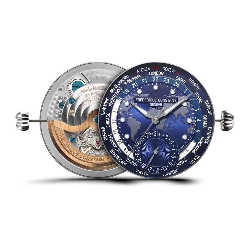 Zegarek Frederique Constant Manufacture Worldtimer FC-718NWM4H6 Twoje Zegarki