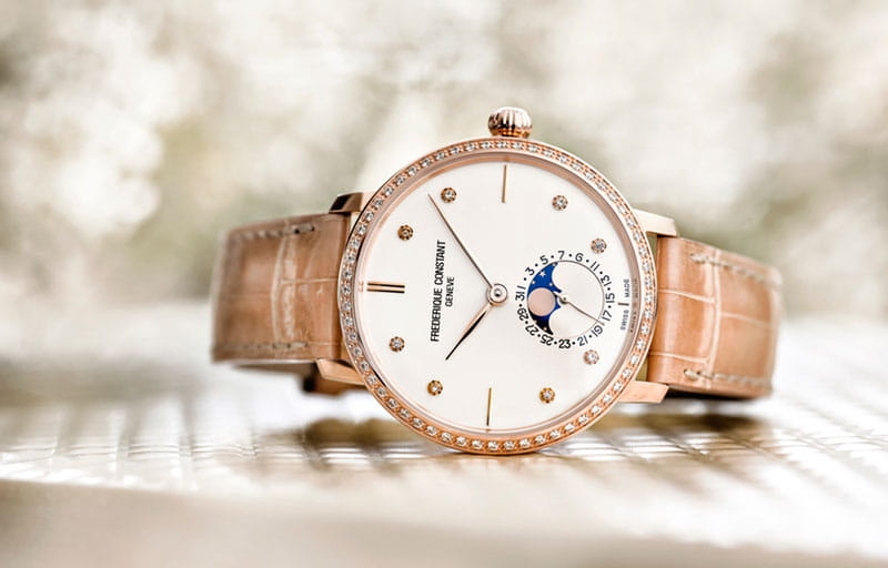 Frederique Constant Manufacture Slimline Moonphase FC-703VD3SD4 Twoje Zegarki
