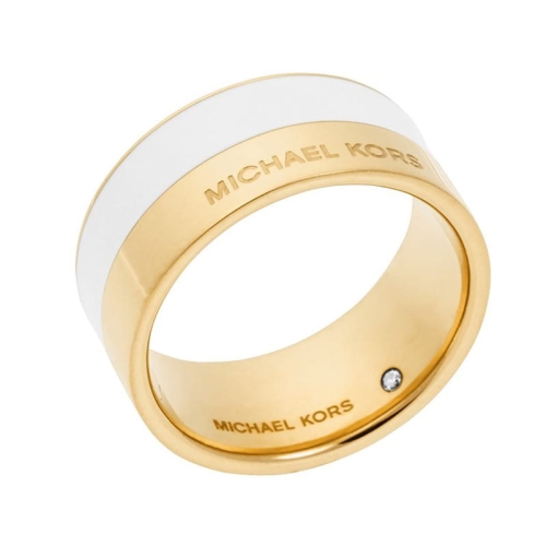 Pierścionek Michael Kors Golden White MKJ4466710-14