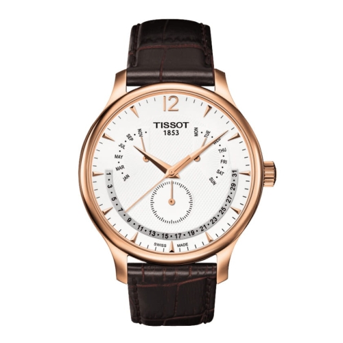 Zegarek Tissot Tradition Perpetual Calendar T0636373603700