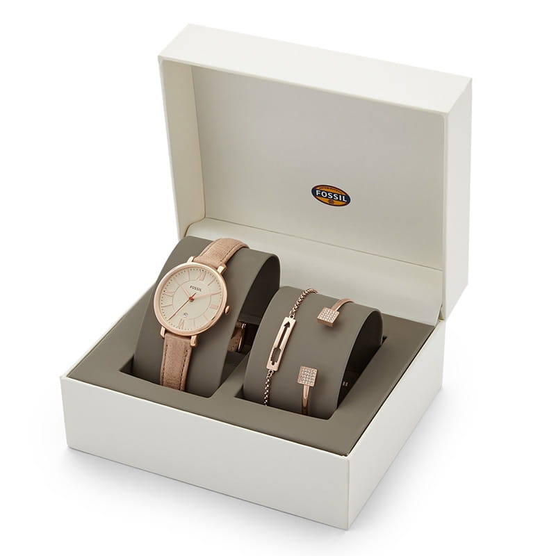 Zegarek damski Fossil Jacqueline + 2 bransoletki ES3870SET Twoje Zegarki