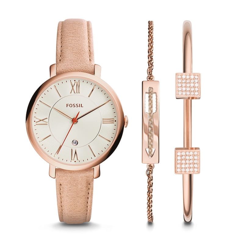 Zegarek damski Fossil Jacqueline + 2 bransoletki ES3870SET Twoje Zegarki