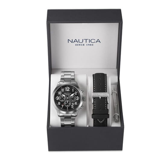 Zegarek męski Nautica NCC 01 Chrono Box Set NAI18508G Twoje Zegarki