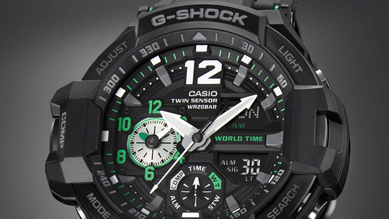 Zegarek męski Casio G-Shock Gravitymaster GA-1100-1A3ER Twoje Zegarki