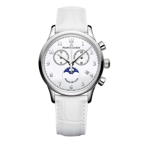 Zegarek Maurice Lacroix Les Classiques Chronographe Phases De Lune Ladies LC1087-SS001-120-1