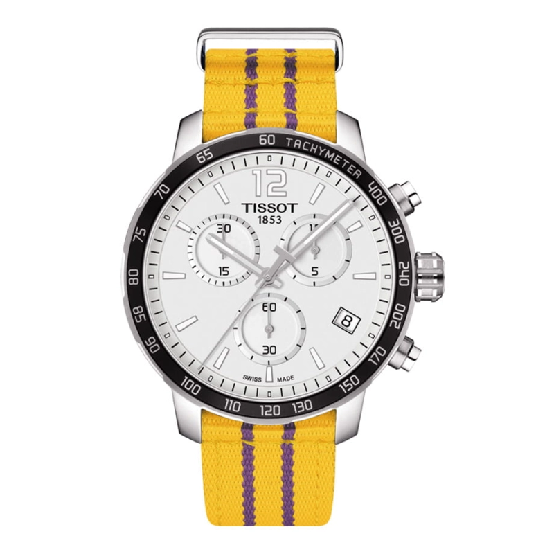 Zegarek Tissot Quickster Chronograph NBA Los Angeles Lakers T0954171703705 Twoje Zegarki