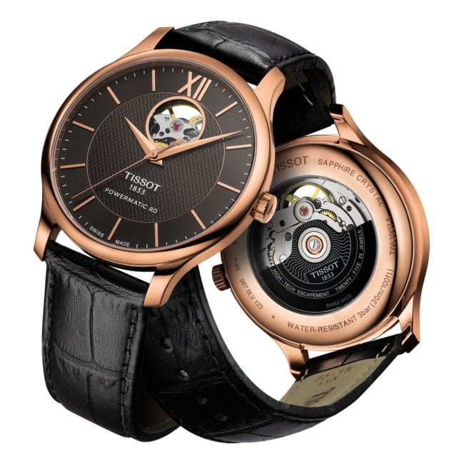 Tissot Tradition Powermatic 80 Open Heart T063.907.36.068.00 Twoje Zegarki