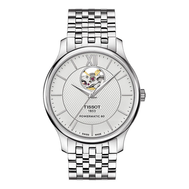 Tissot Tradition Powermatic 80 Open Heart T063.907.11.038.00 Twoje Zegarki