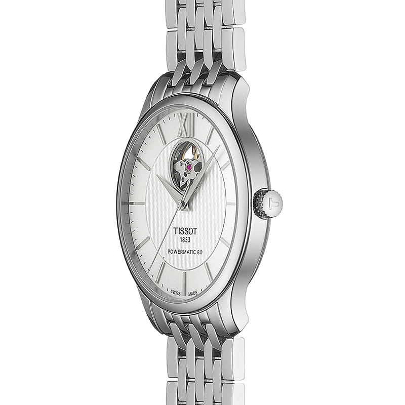Tissot Tradition Powermatic 80 Open Heart T063.907.11.038.00 Twoje Zegarki