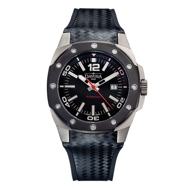 Zegarek męski Davosa Titanium Automatic 16156155 Twoje Zegarki