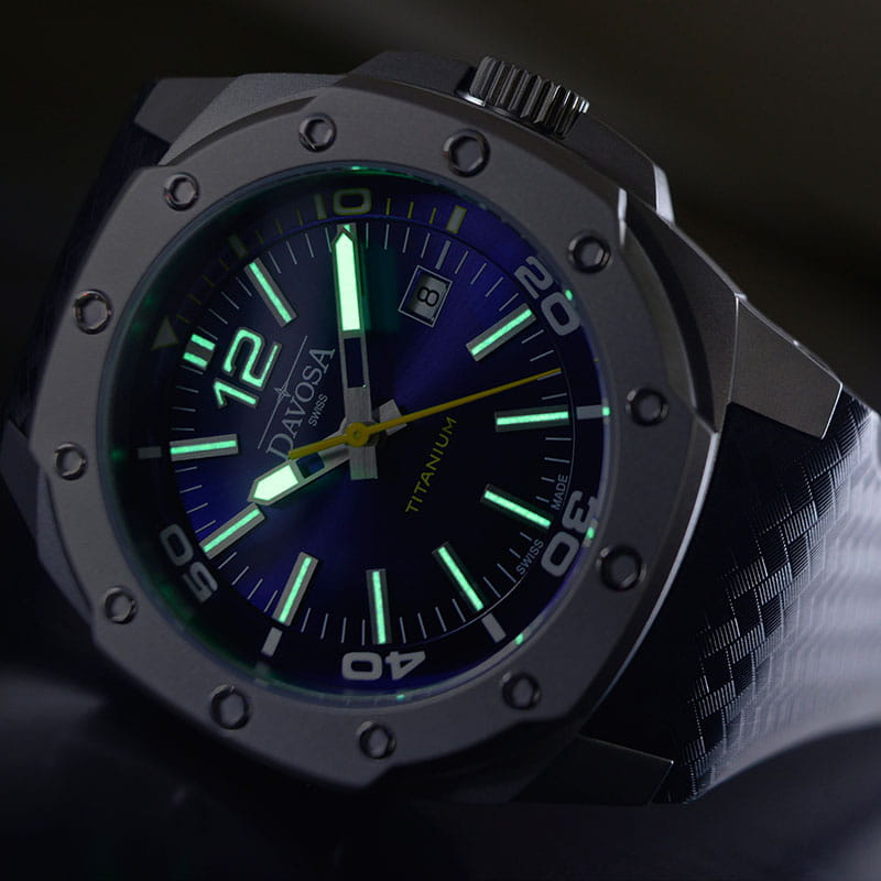 Zegarek męski Davosa Titanium Automatic 16156255 Twoje Zegarki
