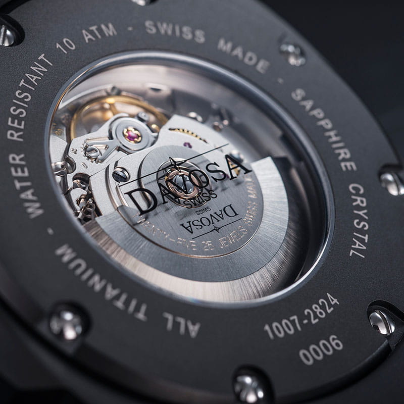 Zegarek męski Davosa Titanium Automatic 16156255 Twoje Zegarki