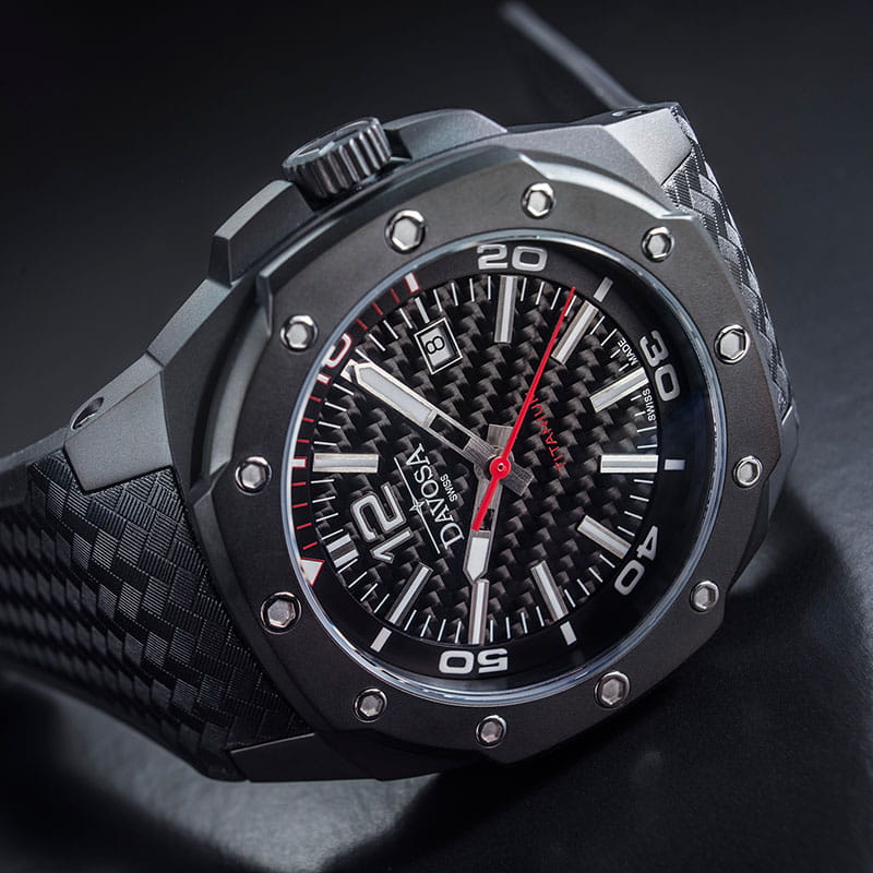 Zegarek męski Davosa Titanium Automatic 16156255 Twoje Zegarki