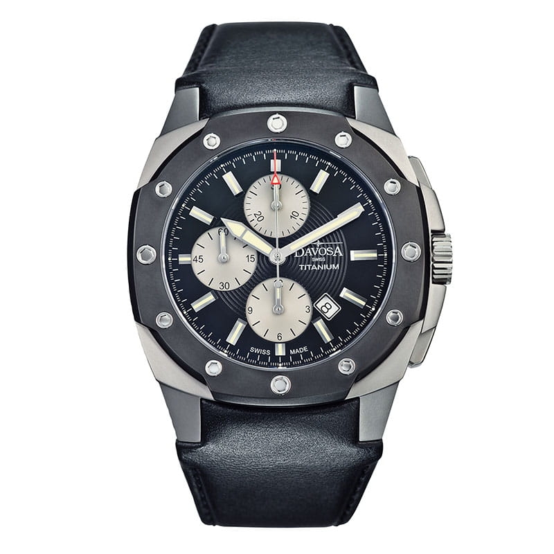 Zegarek męski Davosa Titanium Automatic Chronograph 16150555 Twoje Zegarki