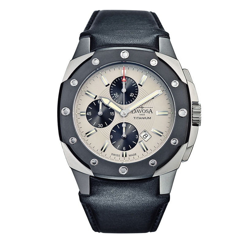 Zegarek męski Davosa Titanium Automatic Chronograph 16150515 Twoje Zegarki