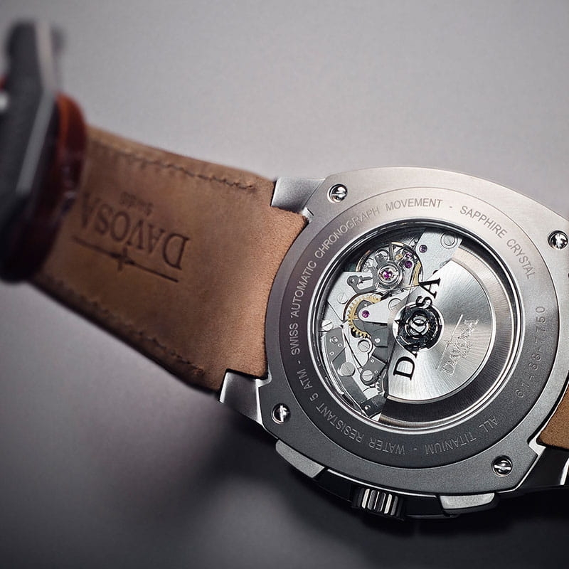 Zegarek męski Davosa Titanium Automatic Chronograph 16150355 Twoje Zegarki