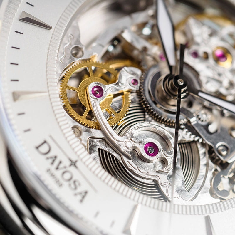 Zegarek męski Davosa Classic Skeleton 16101015 Twoje Zegarki