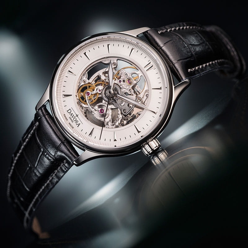 Zegarek męski Davosa Classic Skeleton 16101015 Twoje Zegarki