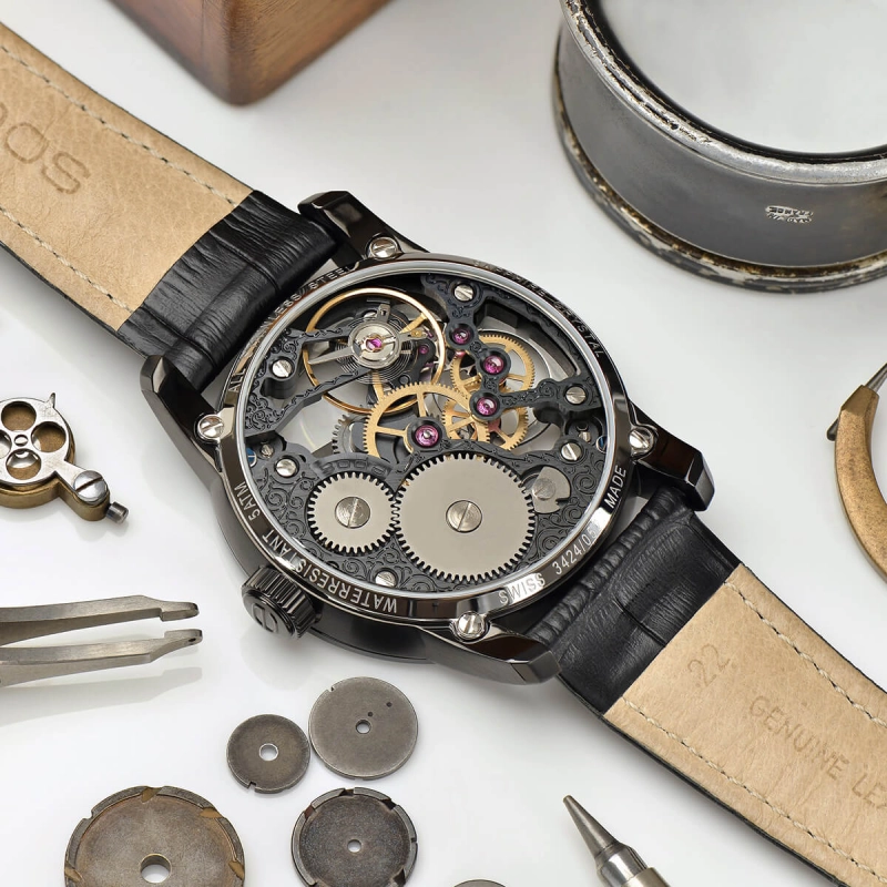 Epos Sophistiquee Skeleton 3424.189.25.15.25 Twoje Zegarki