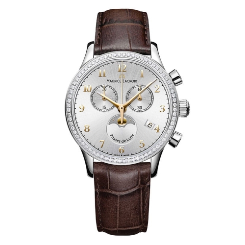 Zegarek Maurice Lacroix Les Classiques Chronographe Phases De Lune Ladies LC1087-SD501-121-2
