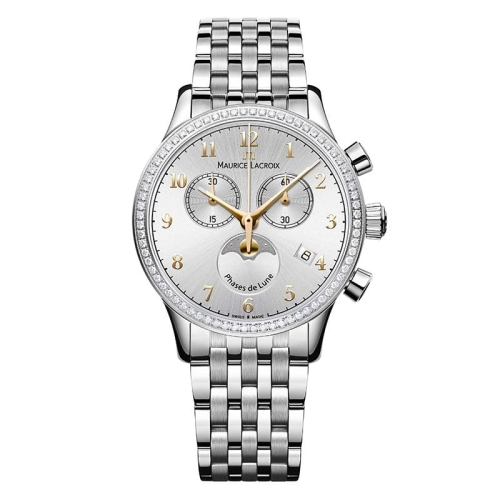 Zegarek Maurice Lacroix Les Classiques Chronographe Phases De Lune Ladies LC1087-SD502-121-1