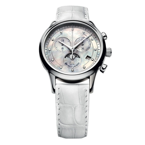 Zegarek Maurice Lacroix Les Classiques Chronographe Phases De Lune Ladies LC1087-SS001-160-1
