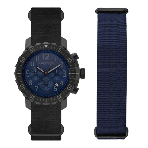 Zegarek Nautica NMS 01 Chrono Box Set NAD21509G