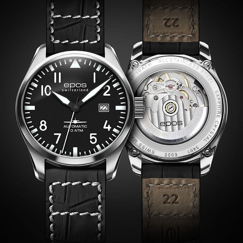 Epos Sportive Pilot 3401.132.20.35.24 Twoje Zegarki